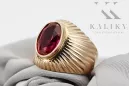 Ring Vintage style Ruby Original Vintage 14K Rose Gold vrc127r
